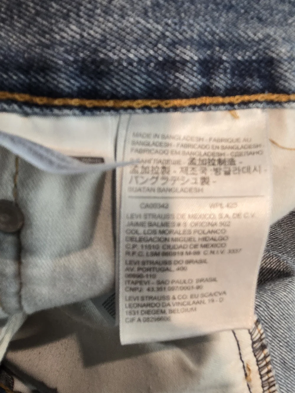 Levi's 505 Men’s Blue Denim Jeans 40 X 30